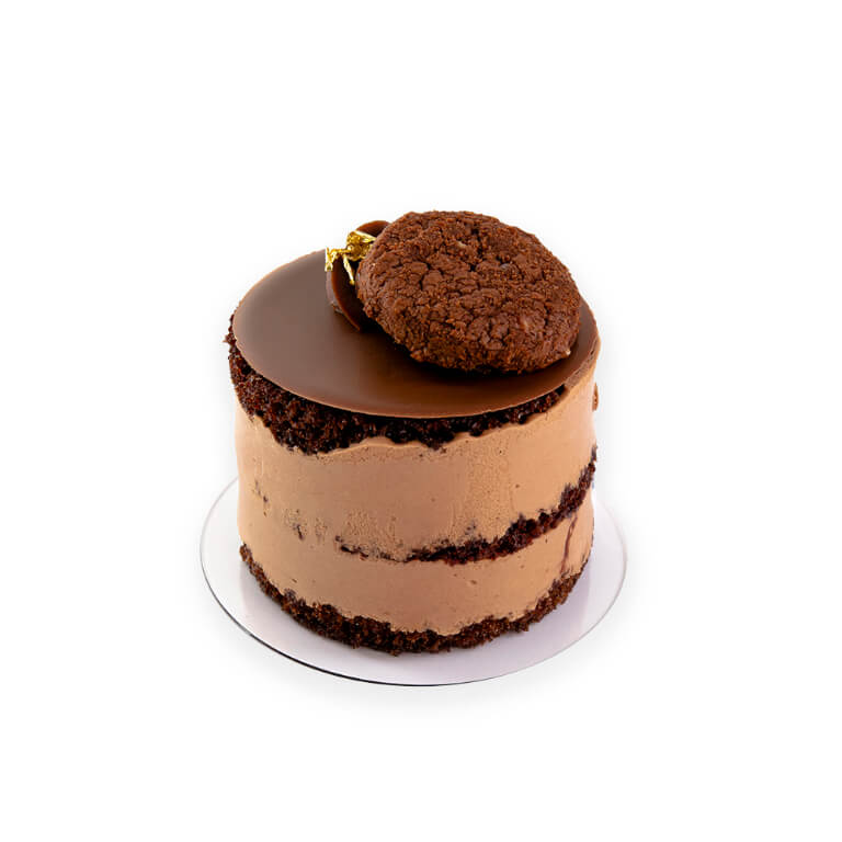 Naked cake mini czekoladowy