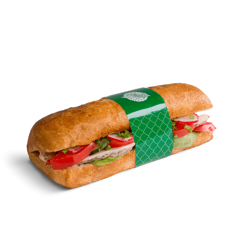 Kanapka z kurczakiem grillowanym