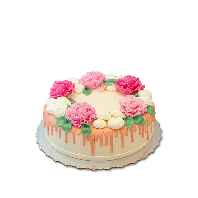 Tort Piwonie