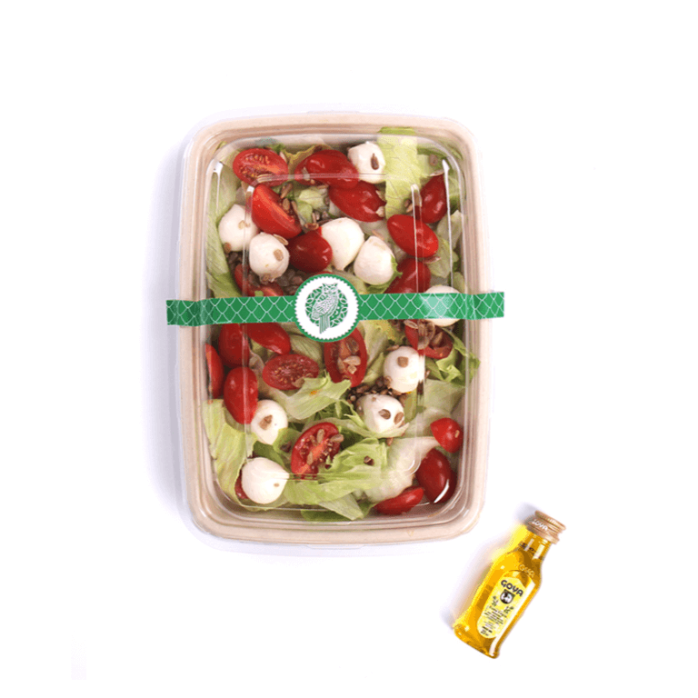 Sałatka z serem mozzarella