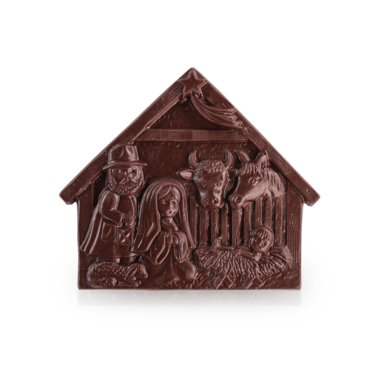 Nativity scene (Dark chocolate) 