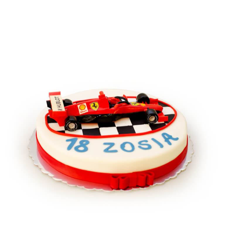 Tort Czerwona Wyścigówka